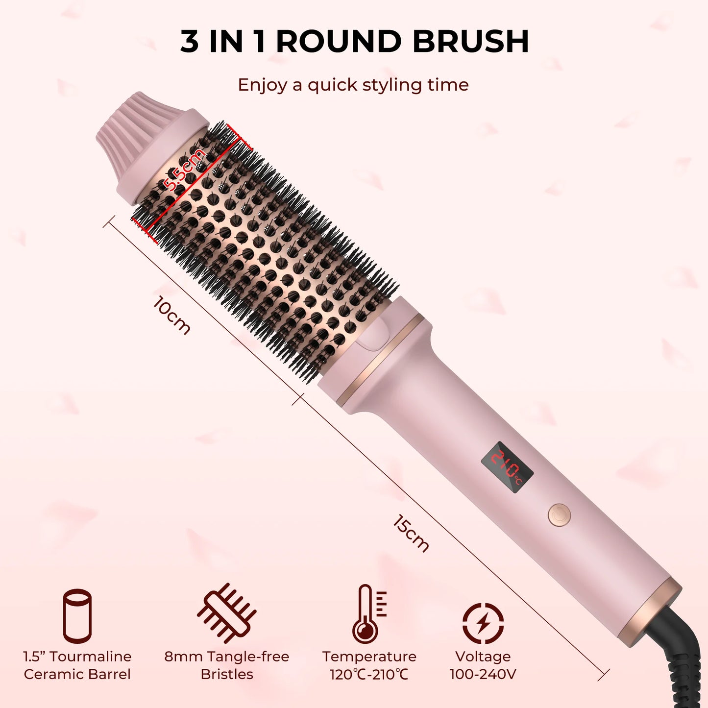 Ceramic Heated Styling Brush™
